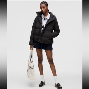 Lululemon Wunder Puff 600-Down-Fill Jacket - black, size 12